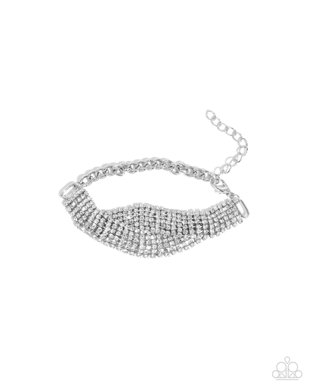 Trustworthy Twist - White Paparazzi Accessories