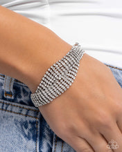 Load image into Gallery viewer, Trustworthy Twist - White Paparazzi Accessories
