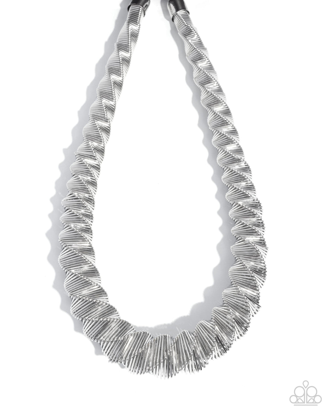 Candescent Coils - Silver Paparazzi Accessories