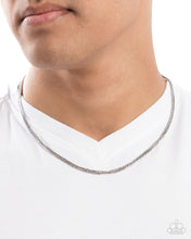 Load image into Gallery viewer, Curb Chairman - Silver Paparazzi Accessories
