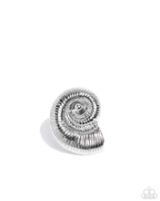 Load image into Gallery viewer, Shipwrecked Shell - Silver Paparazzi Accessories

