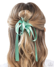 Load image into Gallery viewer, Haute Hairstylist - Green Paparazzi Accessories
