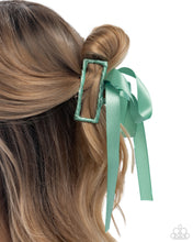 Load image into Gallery viewer, Haute Hairstylist - Green Paparazzi Accessories

