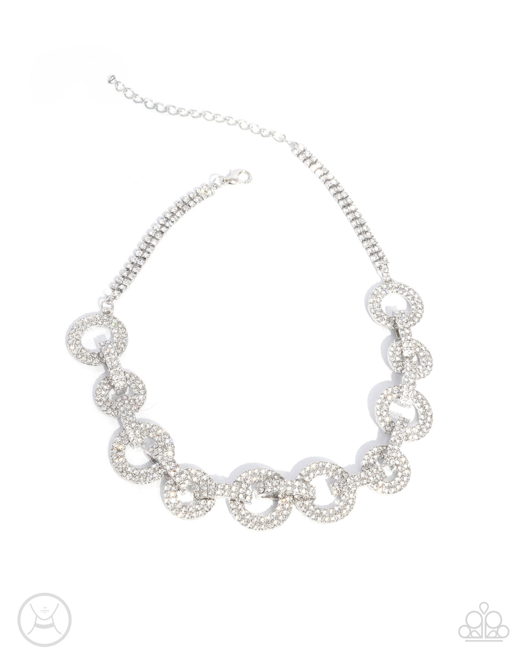 Elegant Embrace - White Paparazzi Accessories