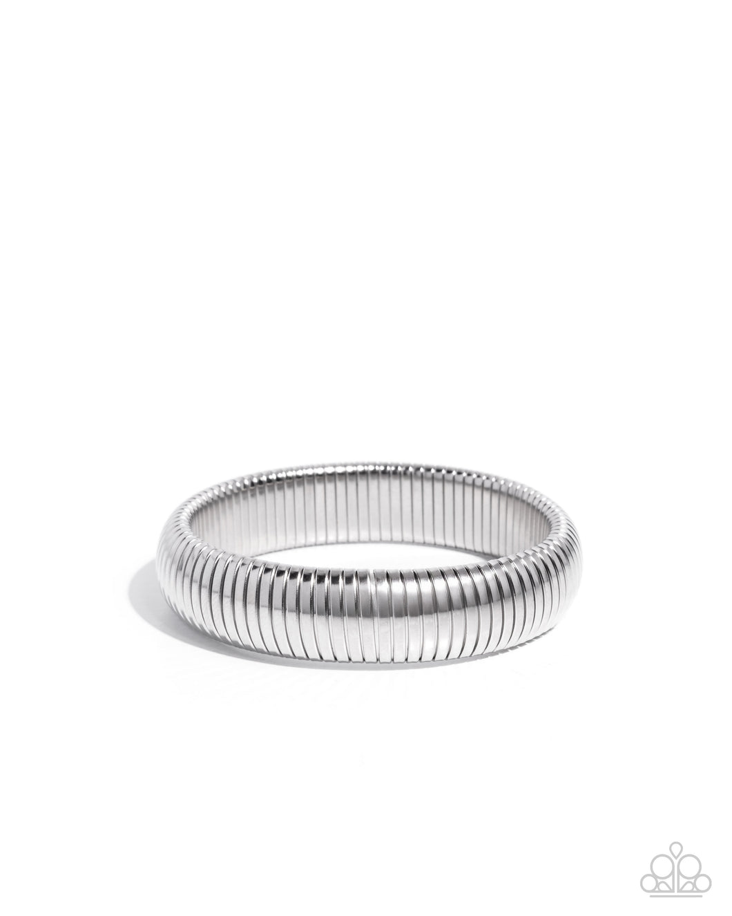 Flashy Fringe - Silver Paparazzi Accessories
