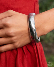 Load image into Gallery viewer, Flashy Fringe - Silver Paparazzi Accessories
