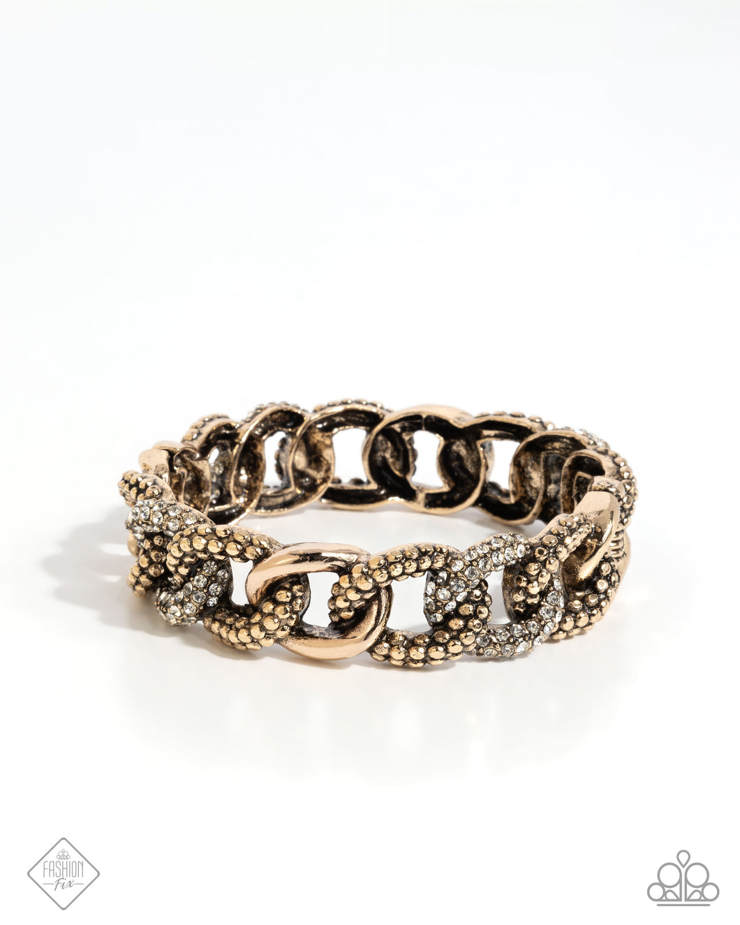 Assertive Austerity - Gold Paparazzi Accessories