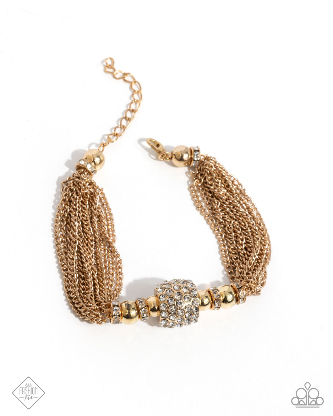 High-Handed Haute - Gold Paparazzi Accessories