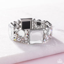 Load image into Gallery viewer, Glam to the Max - White Paparazzi Accessories
