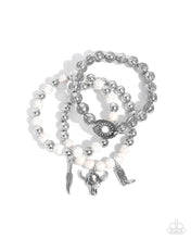 Load image into Gallery viewer, Western Wardrobe - White Paparazzi Accessories
