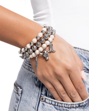 Load image into Gallery viewer, Western Wardrobe - White Paparazzi Accessories
