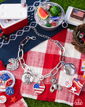 Load image into Gallery viewer, Adorably All American - Red Paparazzi Accessories
