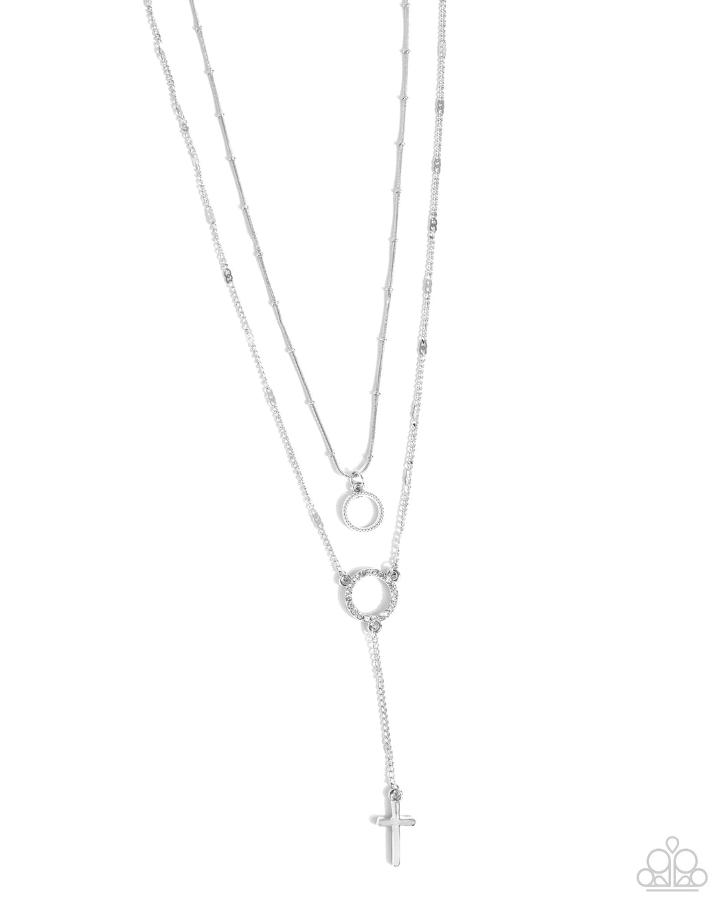 Faithfully Fierce - White Paparazzi Accessories