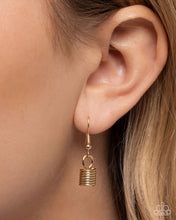 Load image into Gallery viewer, Sleek Suite - Gold Paparazzi Accessories
