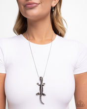 Load image into Gallery viewer, Salamander Statement - Black Paparazzi Accessories
