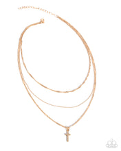 Load image into Gallery viewer, Divine Dedication - Gold Paparazzi Accessories
