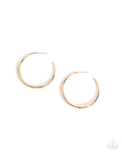 Load image into Gallery viewer, Sleek Selvage - Gold Paparazzi Accessories

