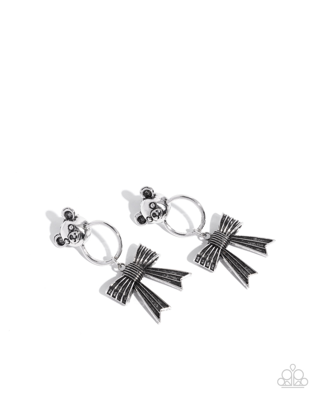 Bear in Mind - Silver Paparazzi Accessories