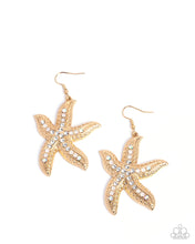 Load image into Gallery viewer, Seize the Starfish - Gold Paparazzi Accessories
