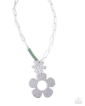 Load image into Gallery viewer, Seeing FLORAL - Green Paparazzi Accessories
