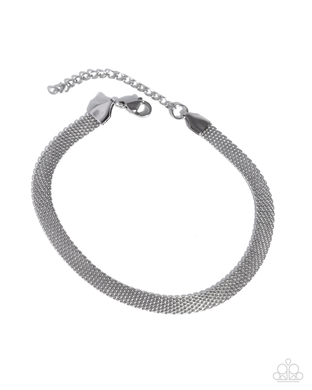 Mesh Maverick - Silver Paparazzi Accessories