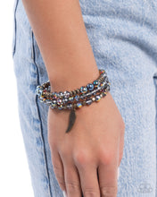 Load image into Gallery viewer, Angelic Aesthetic - Brass Paparazzi Accessories
