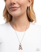 Load image into Gallery viewer, Twinkling Teddy - Brown Paparazzi Accessories
