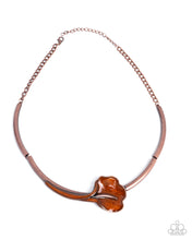 Load image into Gallery viewer, Calla Lily Chic - Copper Paparazzi Accessories
