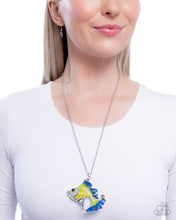 Load image into Gallery viewer, Flashy Fish - Yellow Paparazzi Accessories
