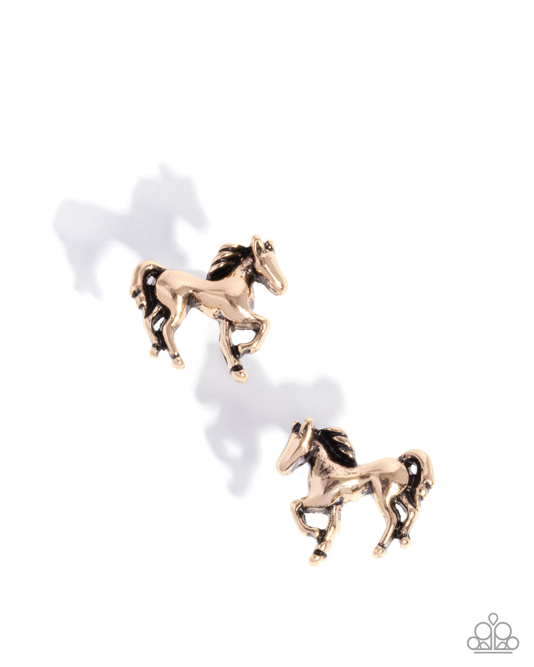 Stallion Selfie - Gold Paparazzi Accessories