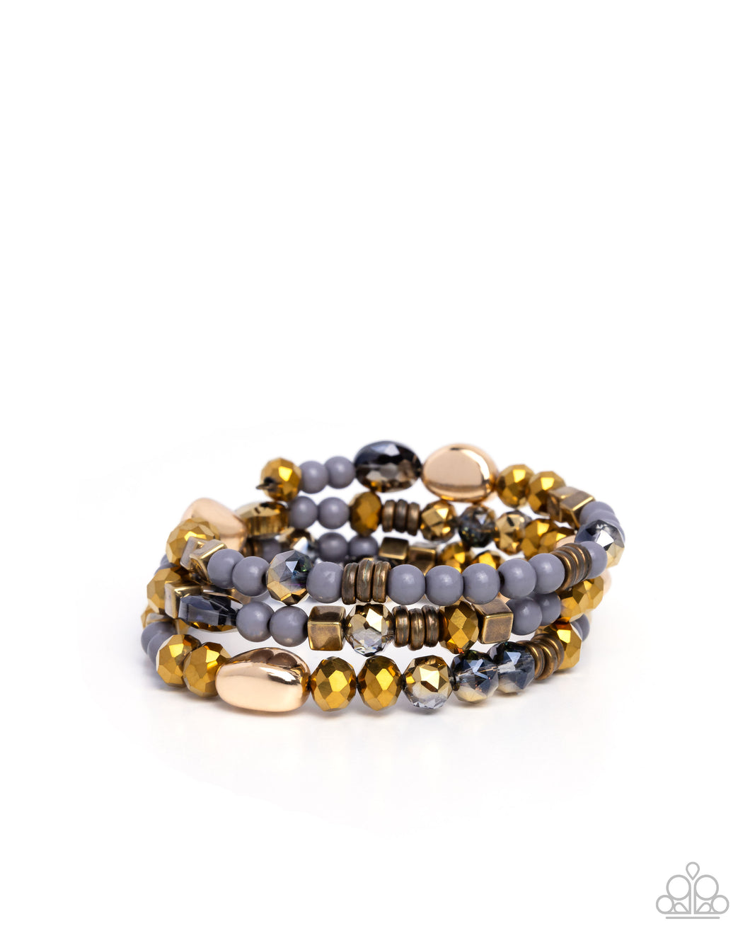 Material WHIRL - Brass Paparazzi Accessories