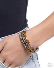 Load image into Gallery viewer, Material WHIRL - Brass Paparazzi Accessories
