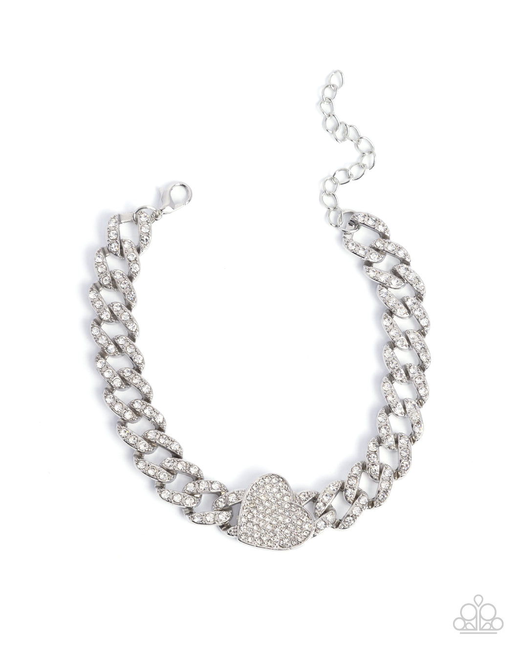 Humane Hearts - White Paparazzi Accessories