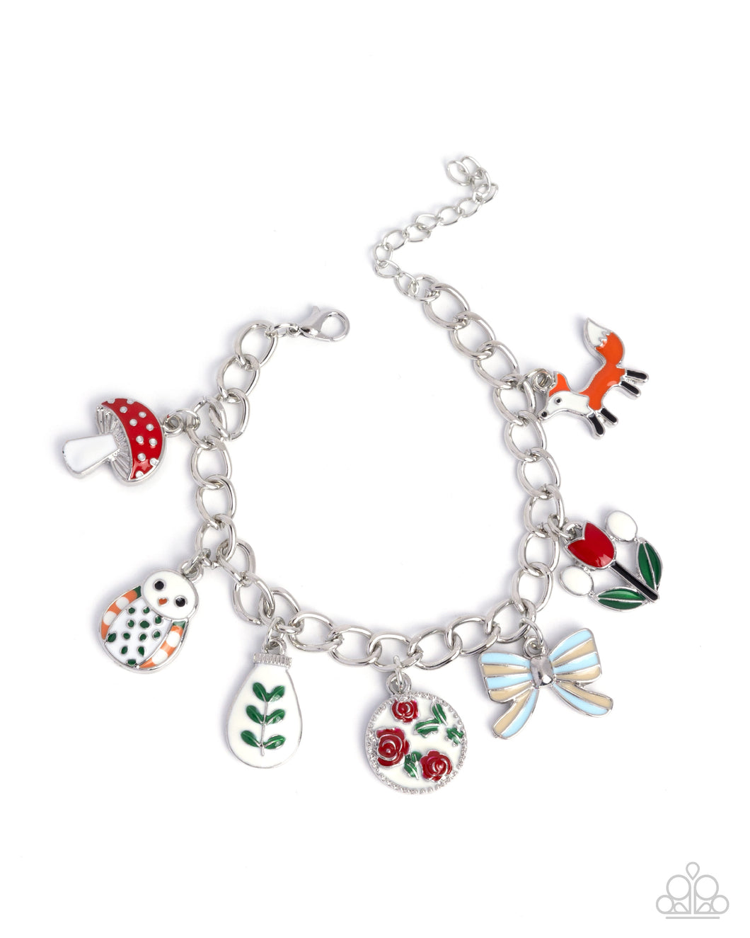 Complex Charms - Red Paparazzi Accessories