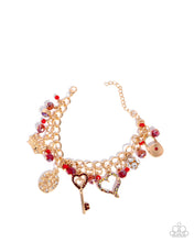 Load image into Gallery viewer, Queen of the Party - Red Paparazzi Accessories
