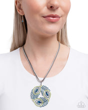 Load image into Gallery viewer, Peacock Patchwork - Multi Paparazzi Accessories
