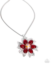 Load image into Gallery viewer, Floral Figurehead - Red Paparazzi Accessories
