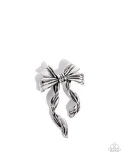 Load image into Gallery viewer, Bow Bonanza - Silver Paparazzi Accessories
