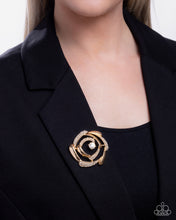 Load image into Gallery viewer, Singing Spirals - Gold Paparazzi Accessories
