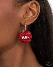 Load image into Gallery viewer, Adorable ABCs - Red Paparazzi Accessories
