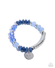 Load image into Gallery viewer, Handcrafted Hope - Blue Paparazzi Accessories
