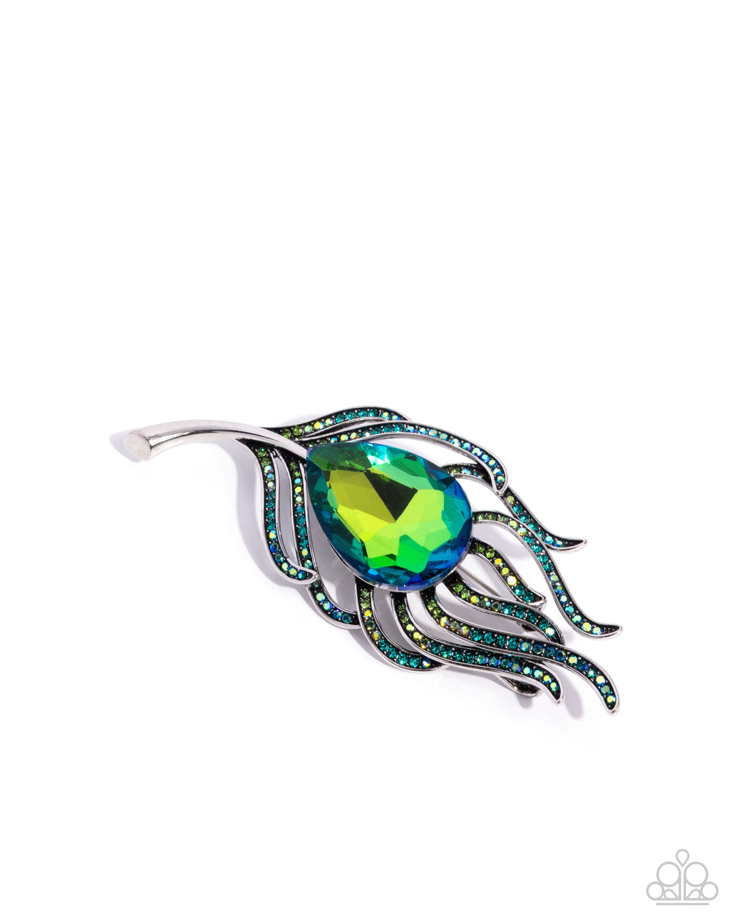 Peacock Pedigree - Green Paparazzi Accessories
