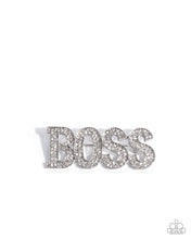 Load image into Gallery viewer, Blingy Boss - White Paparazzi Accessories
