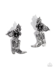 Load image into Gallery viewer, Dancing Boots - Silver Paparazzi Accessories
