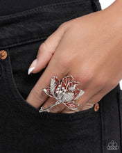 Load image into Gallery viewer, Ladylike Lotus - Red Paparazzi Accessories
