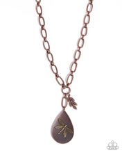 Load image into Gallery viewer, Deluxe Dragonfly - Copper Paparazzi Accessories
