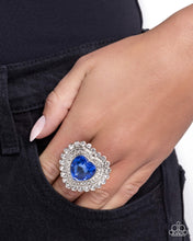 Load image into Gallery viewer, Head Over HEART - Blue Paparazzi Accessories
