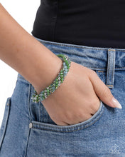 Load image into Gallery viewer, A Dash of Drama - Green Paparazzi Accessories
