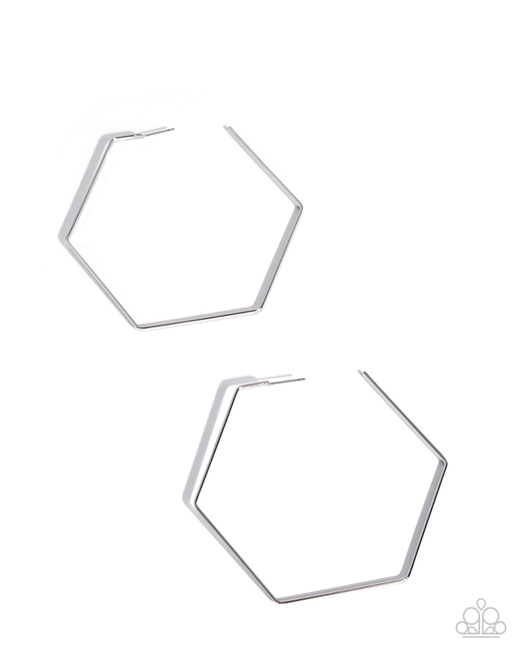 Handcrafted Hexagons - Silver