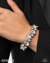 Load image into Gallery viewer, Secure Sparkle - White Paparazzi Accessories
